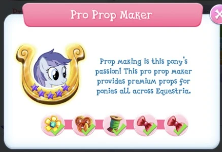Pro Prop Maker | The My Little Pony Gameloft Wiki | Fandom