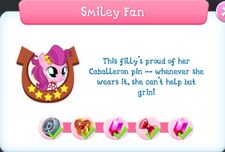 Smiley Fan Description