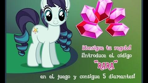 5 GEMAS GRATIS - AGOSTO 2016 - My Little Pony La Magia de la Amistad - Juego de Gameloft - MLP FiM