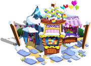 Balloon Pop Stand Winter