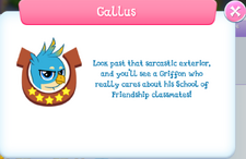 Gallus description