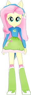 EG Fluttershy Outfit 2 Render