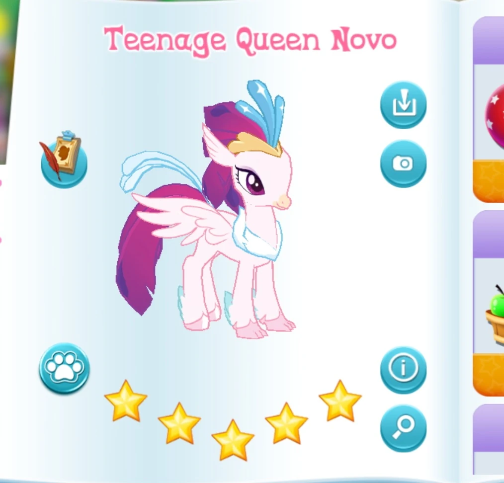 Teenage Queen Novo | The My Little Pony Gameloft Wiki | Fandom, image size:1014x972