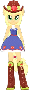 EG Applejack Outfit 4 Render