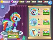 Rainbow dash in the carousel boutique.