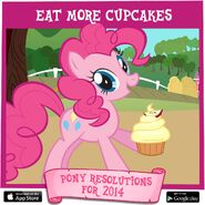 Pony Resolutions 2014 Pinkie Pie
