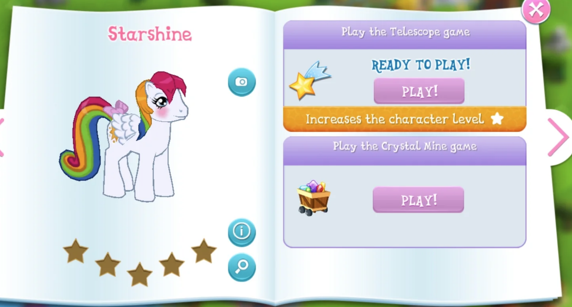 Starshine | The My Little Pony Gameloft Wiki | Fandom