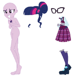 Equestria girls sci twi base 02 by selenaede-d9dcu5j (1)