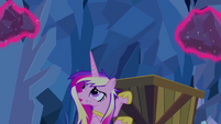 Cadance looking at rocks levitated S2E26