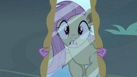 Flutterbat looking at her reflection S4E07