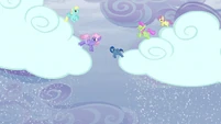 Pegasi making the clouds snow S5E5