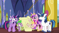 Princess Cadance "are you sure you can watch her" S7E3