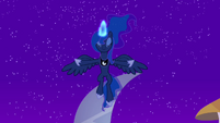 Princess Luna lowering the moon S4E02