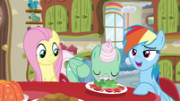 Rainbow Dash 'great to get a chance to relax someplace quiet.' S6E11
