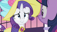 Rarity being rude S2E9