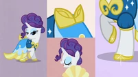 The many sides of beautiful Rarity.
