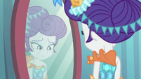 Rarity lonely in front of the mirror EGROF