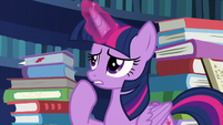 Twilight Sparkle second-guessing herself S7E26