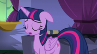 Twilight Sparkle sighing heavily S8E11