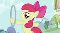 Apple Bloom spinning the hoop 3