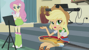 Applejack 'some sort of grand entrance' EG2