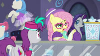 Hipster Fluttershy "I would seriously help you" S8E4