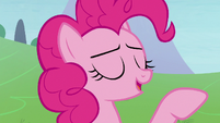 Pinkie Pie "I'm not upset, you silly-willy" S8E3