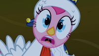 Pinkie's being chicken now! Wait...