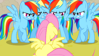Rainbow Dash clones S2E26