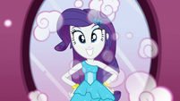 Rarity finishes Applejack's makeover SS1