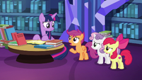 Scootaloo "Gabby flew all the way here" S6E19