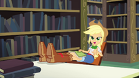 Applejack "bent on world domination" EG3