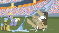 Dr. Hooves trips over arrow bucket S4E24