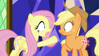 Fluttershy "Crystal Empire's made of crystal" S8E23