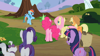 Main ponies with their pets S2E7