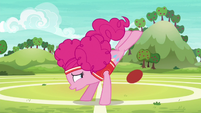 Pinkie Pie misses her ball kick S6E18