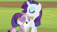 Rarity and Sweetie Belle "the spa of course" S02E05