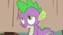 Spike's scales still don't glow S7E15