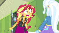 Sunset Shimmer shouting at Trixie EGFF