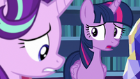 Twilight Sparkle concerned "why?" S6E21