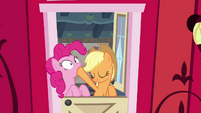 AJ and Pinkie "that was rhetorical" S4E09