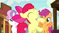 Apple Bloom super excited about the rodeo S5E6