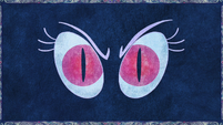 Nightmare Moon eyes depicted in legend S1E1