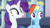 Rarity & Rainbow Dash were not S2E25