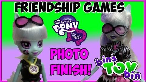 Photo Finish Equestria Girls Friendship Games Amazon Exclusive 2015 MLP Doll Review Bin's Toy Bin