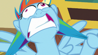 Rainbow Dash pulling her mane S8E5