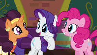 Rarity --why don't I stay behind-- S6E12