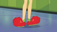 Applejack still wearing her house slippers SS6