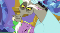 Discord's scruch face.