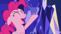 Pinkie Pie delivers the fondue bowl EGSB